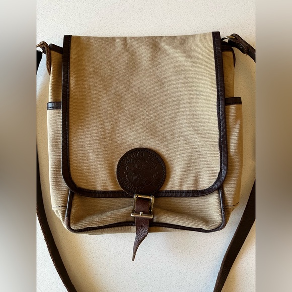Duluth Pack Tan Canvas Messenger Bag - Picture 1 of 16